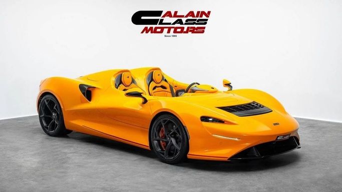 New McLaren Elva, 4.0 l, 2021 in Dubai by Al Ain Class Motors, Orange color. GCC Specs | AUTO.AE