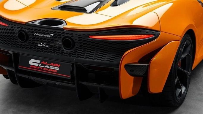New McLaren Elva, 4.0 l, 2021 in Dubai by Al Ain Class Motors, Orange color. GCC Specs | AUTO.AE