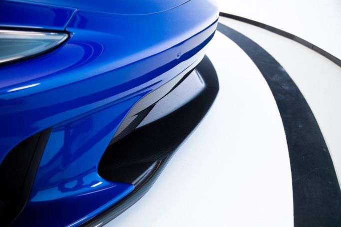 New McLaren GT, 4.0 l, 2023 in Dubai by Exotic Cars, Blue color. GCC Specs | AUTO.AE