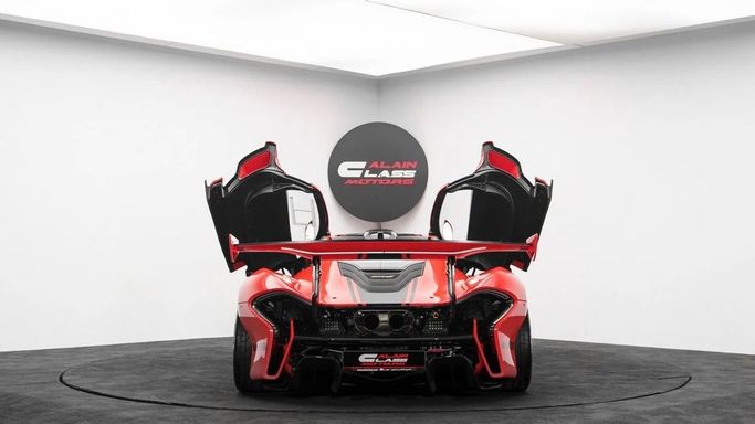 New McLaren P1 GTR, 3.8 l, 2015 in Dubai by Al Ain Class Motors, Red color. GCC Specs | AUTO.AE