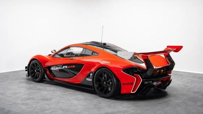 New McLaren P1 GTR, 3.8 l, 2015 in Dubai by Al Ain Class Motors, Red color. GCC Specs | AUTO.AE