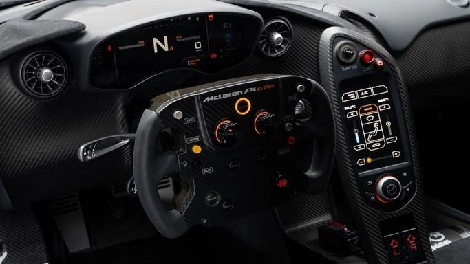 New McLaren P1 GTR, 3.8 l, 2015 in Dubai by Al Ain Class Motors, Red color. GCC Specs | AUTO.AE