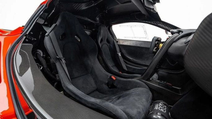 New McLaren P1 GTR, 3.8 l, 2015 in Dubai by Al Ain Class Motors, Red color. GCC Specs | AUTO.AE