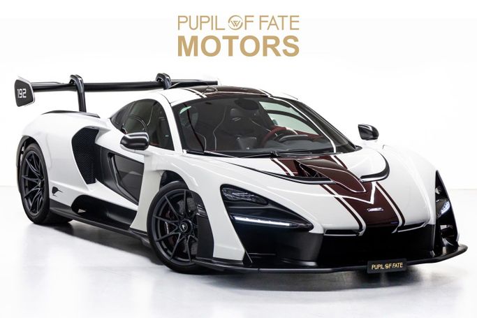 Подержанный McLaren Senna, 4.0 л, 2019 в Дубае от PUPIL OF FATE MOTORS Белый цвет. GCC | AUTO.AE
