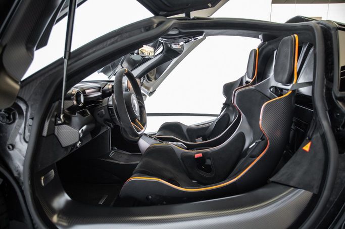 New McLaren Senna, 4.0 l, 2019 in Dubai by Exotic Cars, Silver color. European Specs | AUTO.AE