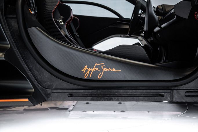 New McLaren Senna, 4.0 l, 2019 in Dubai by Exotic Cars, Black color. European Specs | AUTO.AE