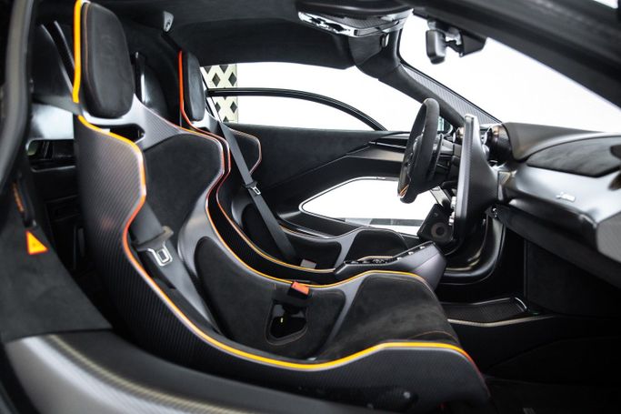 New McLaren Senna, 4.0 l, 2019 in Dubai by Exotic Cars, Black color. European Specs | AUTO.AE