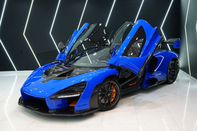 مستعملة McLaren Senna, 4.0 l, 2019 في في دبي من Sanam Cars، اللون أزرق. مواصفات الخليج | AUTO.AE | إعلان #257605