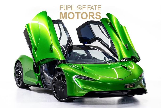 مستعملة McLaren Speedtail I, 4.0 l, 2020 في في دبي من PUPIL OF FATE MOTORS، اللون أخضر. مواصفات الخليج | AUTO.AE