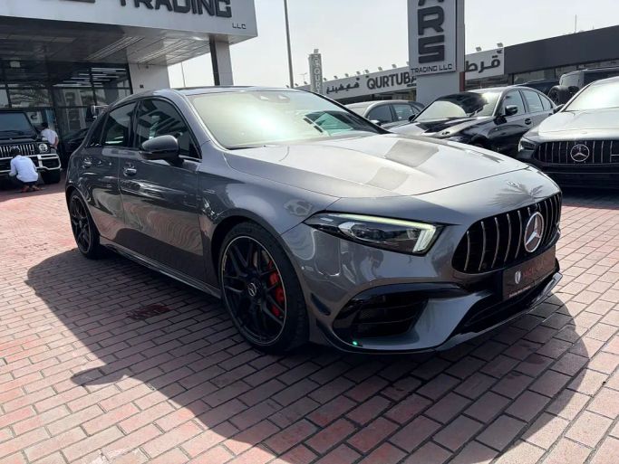 مستعملة Mercedes-Benz A-Class AMG 45 AMG S II (W177), 2.0 l, 2021 في في دبي من Nice Cars Motos، اللون فضي. مواصفات الخليج | AUTO.AE | إعلان #255799