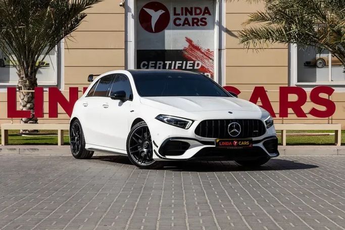 مستعملة Mercedes-Benz A-Class AMG 45 AMG S II (W177) فيس ليفت II (W177), 2.0 l, 2023 في في دبي من Linda Cars، اللون أبيض. مواصفات الخليج | AUTO.AE | إعلان #264928