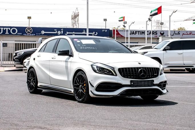 Подержанный Mercedes-Benz A-Class AMG 45 AMG I (W176) Рестайлинг, 2.0 л, 2018 в ОАЭ, Дубай от RIVER AUTO FZCO Белый цвет. Корейская | AUTO.AE | Объявление #277563