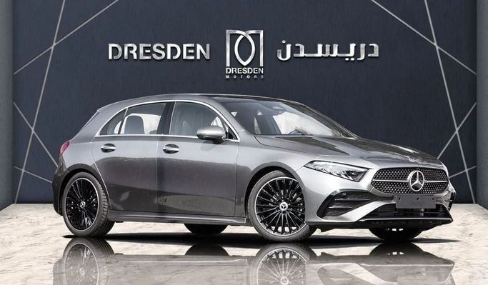 Новый Mercedes-Benz A-Class 200 IV (W177) Рестайлинг, 1.3 л, 2025 в Дубае от Dresden Motors Серый цвет. GCC | AUTO.AE
