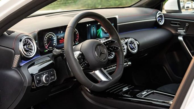 New Mercedes-Benz A-Class 200 Long IV (W177) Facelift, 1.3 l, 2025 in Dubai by Altass Motors, White color. Other | AUTO.AE