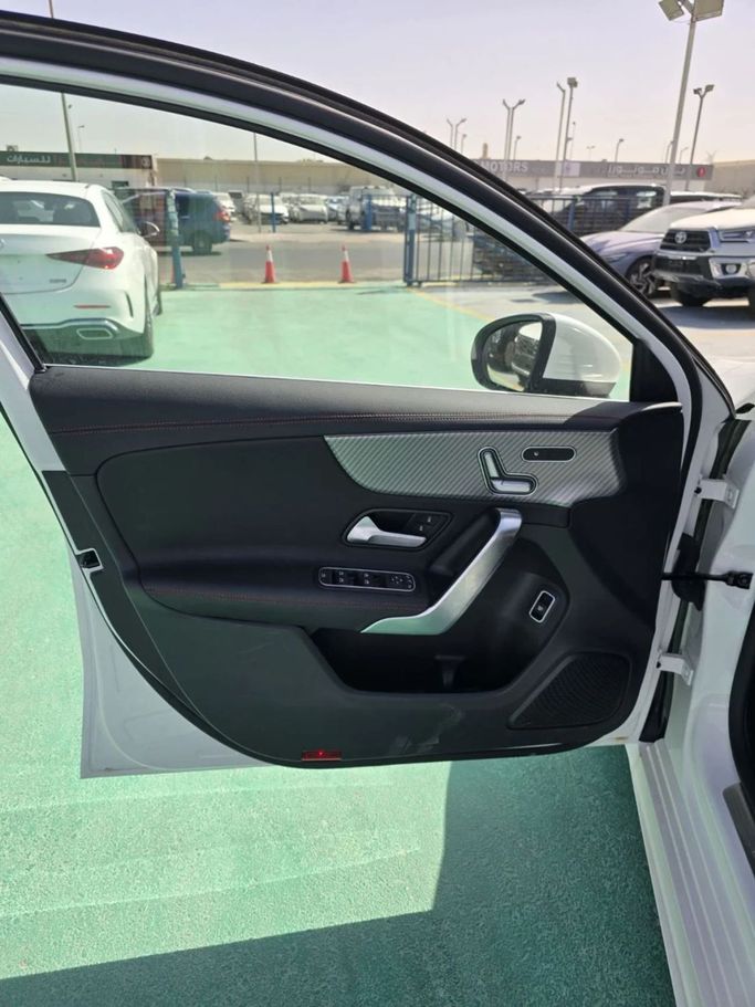 New Mercedes-Benz A-Class 200 Long IV (W177) Facelift, 1.3 l, 2025 in Dubai by Mohamed Hakim Motors, White color. Chinese Specs | AUTO.AE