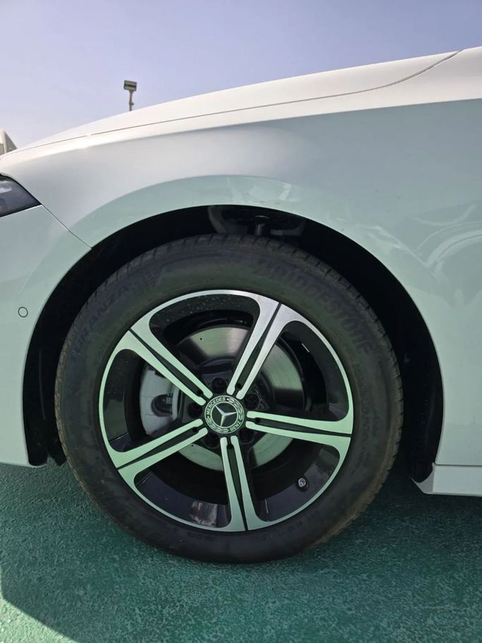 New Mercedes-Benz A-Class 200 Long IV (W177) Facelift, 1.3 l, 2025 in Dubai by Mohamed Hakim Motors, White color. Chinese Specs | AUTO.AE