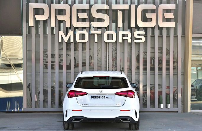 New Mercedes-Benz A-Class 200 IV (W177) Facelift, 1.3 l, 2025 in Dubai by Prestige motors, White color. GCC Specs | AUTO.AE