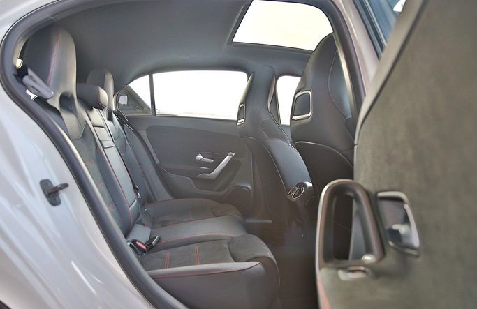 New Mercedes-Benz A-Class 200 IV (W177) Facelift, 1.3 l, 2025 in Dubai by Prestige motors, White color. GCC Specs | AUTO.AE