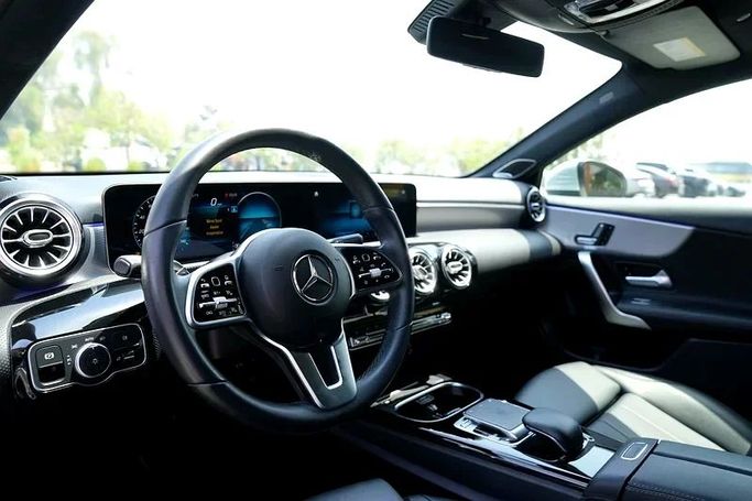 Used Mercedes-Benz A-Class 220 IV (W177), 2.0 l, 2020 in Dubai by 8 Ba Motors, Silver color. American Specs | AUTO.AE