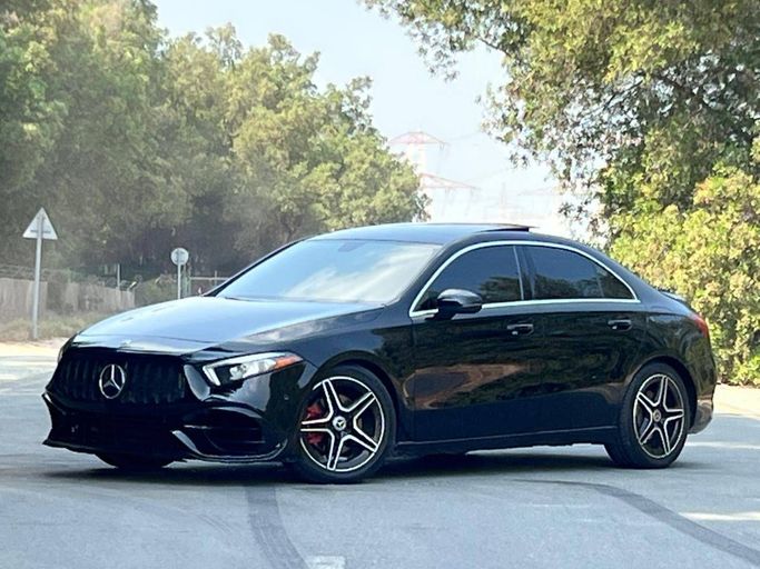 Used Mercedes-Benz A-Class 220 IV (W177), 2.0 l, 2020 in Dubai by Prestige motors, Black color. GCC Specs | AUTO.AE