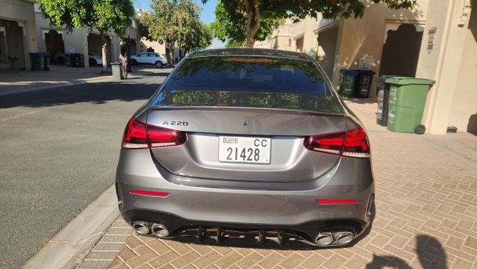 Used Mercedes-Benz A-Class 250 IV (W177), 2.0 l, 2020 in Dubai, Grey color. American Specs | AUTO.AE