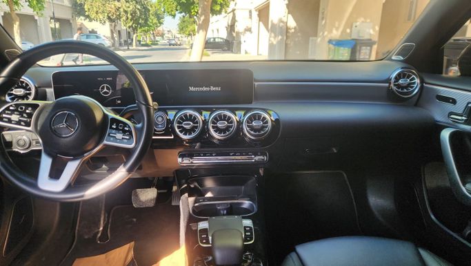 Used Mercedes-Benz A-Class 250 IV (W177), 2.0 l, 2020 in Dubai, Grey color. American Specs | AUTO.AE