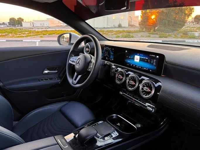 Used Mercedes-Benz A-Class 200 IV (W177), 1.3 l, 2019 in Dubai by F1 Motors, White color. GCC Specs | AUTO.AE