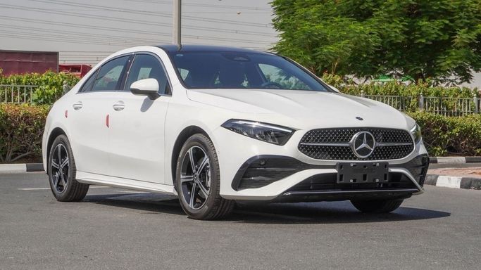 Новый Mercedes-Benz A-Class 200 Long IV (W177) Рестайлинг, 1.3 л, 2025 в Дубае от GT MOTORS Белый цвет. Китайская | AUTO.AE