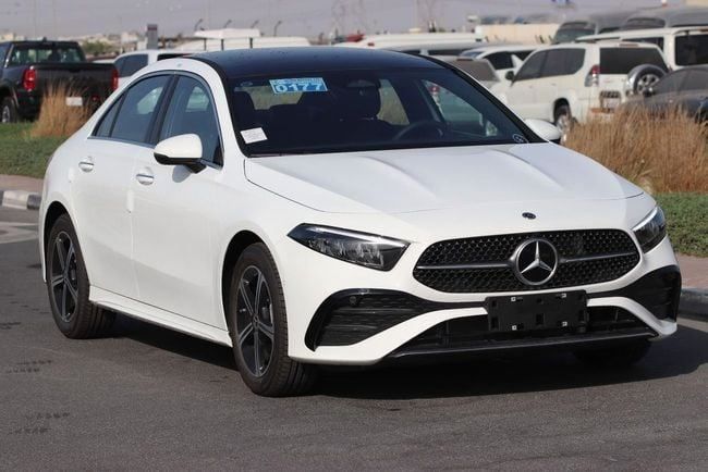 جديدة Mercedes-Benz A-Class 200 Long عملية فيس ليفت IV (W177), 1.3 l, 2025 في في دبي من AL SHERAA AL MALAKI، اللون أبيض. المواصفات الصينية | AUTO.AE
