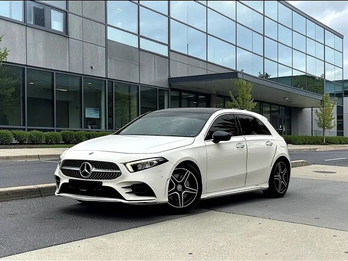 مستعملة Mercedes-Benz A-Class 250 IV (W177), 2.0 l, 2019 في في دبي من INFINITY DRIVE، اللون أبيض. مواصفات الخليج | AUTO.AE
