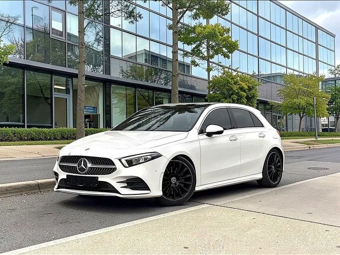 مستعملة Mercedes-Benz A-Class 250 IV (W177), 2.0 l, 2018 في في دبي من INFINITY DRIVE، اللون أبيض. مواصفات الخليج | AUTO.AE