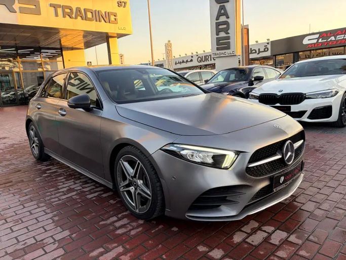 مستعملة Mercedes-Benz A-Class 250 IV (W177), 2.0 l, 2019 في في دبي من Nice Cars Motos، اللون رمادي. مواصفات الخليج | AUTO.AE | إعلان #255791