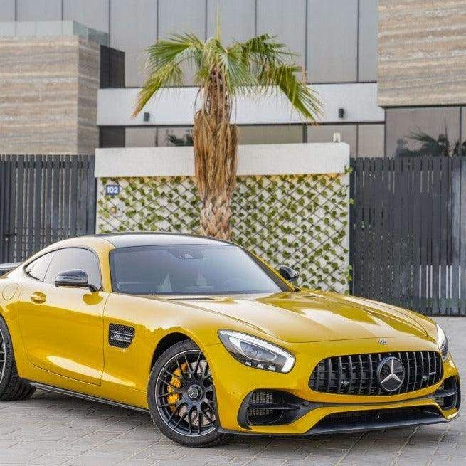 Mercedes-Benz AMG GT S I Рестайлинг, 2021 купе спорт класса в Дубае от Sydney Rental Car желтый цвет | AUTO.AE