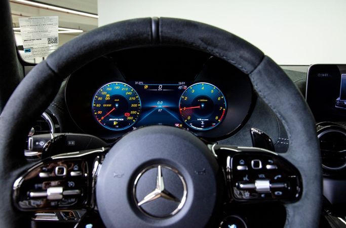 Новый Mercedes-Benz AMG GT Black Series I Рестайлинг, 4.0 л, 2021 в Дубае от PUPIL OF FATE MOTORS Черный цвет. Европейская | AUTO.AE