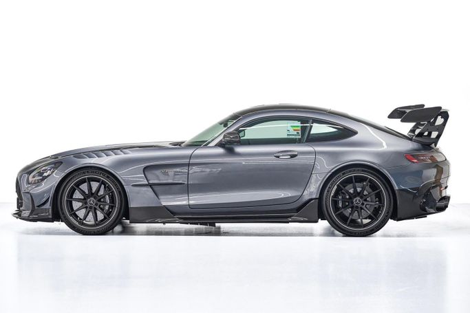 New Mercedes-Benz AMG GT Black Series I Facelift, 4.0 l, 2021 in Dubai by PUPIL OF FATE MOTORS, Grey color. GCC Specs | AUTO.AE