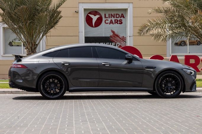Used Mercedes-Benz AMG GT 43 I Facelift, 3.0 l, 2020 in Dubai by Linda Cars, Grey color. Japanese Specs | AUTO.AE