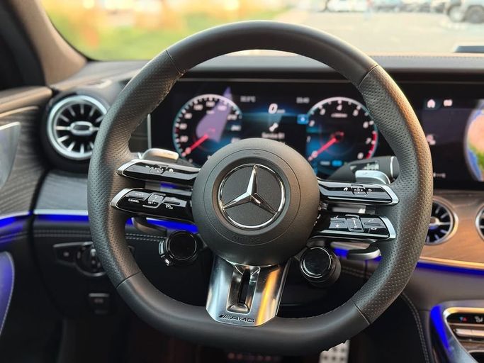 Used Mercedes-Benz AMG GT 43 II, 2.0 l, 2023 in Dubai by Lakhani Motors, Black color. Japanese Specs | AUTO.AE