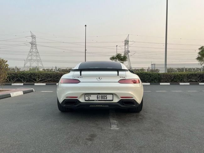 Used Mercedes-Benz AMG GT S I, 4.0 l, 2017 in Dubai by Al Faisal Motors, White color. Japanese Specs | AUTO.AE