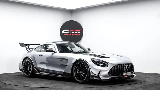 Used Mercedes-Benz AMG GT Black Series I Facelift, 4.0 l, 2021 in Dubai by Al Ain Class Motors, Grey color. GCC Specs | AUTO.AE