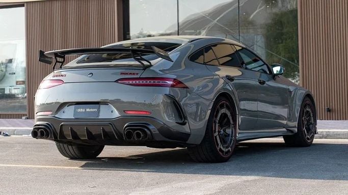 Подержанный Mercedes-Benz AMG GT 900 Rocket I Рестайлинг, 4.4 л, 2019 в Дубае от 8 Ba Motors Серый цвет. GCC | AUTO.AE