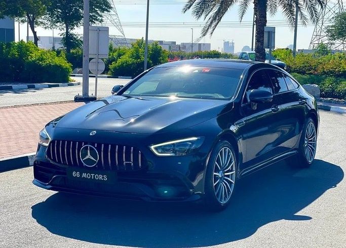 Used Mercedes-Benz AMG GT 43 I Facelift, 3.0 l, 2020 in Dubai by 66 Motors, Black color. Korean Specs | AUTO.AE