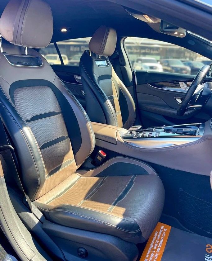 Used Mercedes-Benz AMG GT 43 I Facelift, 3.0 l, 2020 in Dubai by 66 Motors, Black color. Korean Specs | AUTO.AE