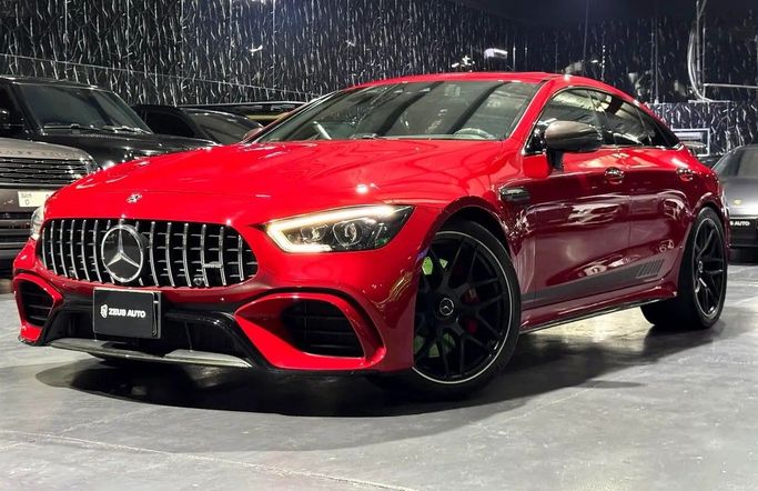 Used Mercedes-Benz AMG GT 63 S I Facelift, 4.0 l, 2019 in Dubai by Zeus Motors, Red color. Japanese Specs | AUTO.AE