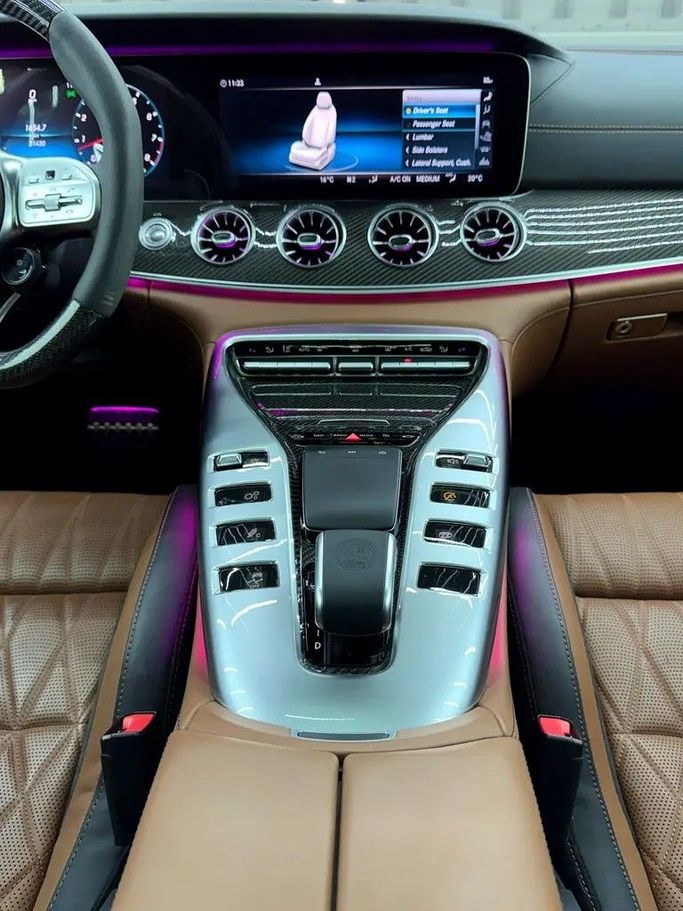 Used Mercedes-Benz AMG GT 63 S I Facelift, 4.0 l, 2019 in Dubai by Zeus Motors, Red color. Japanese Specs | AUTO.AE