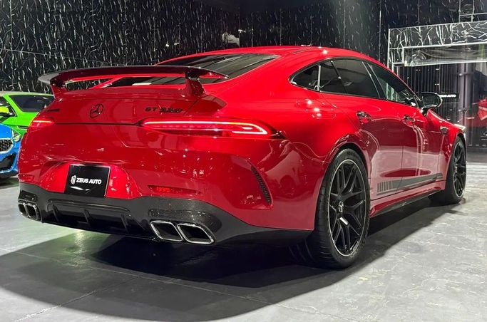 Used Mercedes-Benz AMG GT 63 S I Facelift, 4.0 l, 2019 in Dubai by Zeus Motors, Red color. Japanese Specs | AUTO.AE