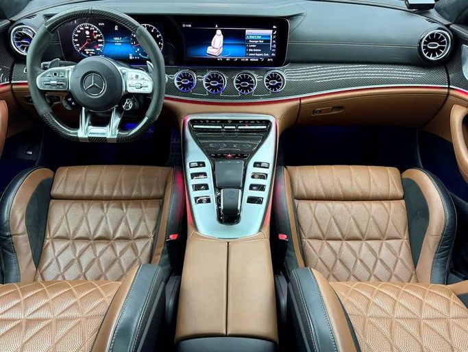 Used Mercedes-Benz AMG GT 63 S I Facelift, 4.0 l, 2019 in Dubai by Zeus Motors, Red color. Japanese Specs | AUTO.AE