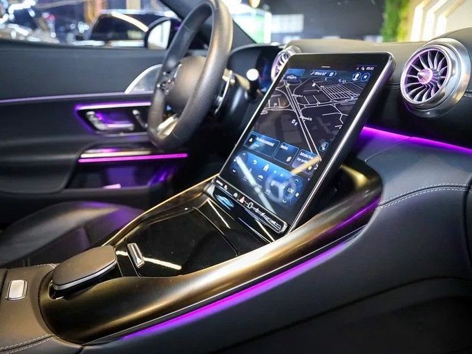 Used Mercedes-Benz AMG GT 55 II, 4.0 l, 2024 in Dubai by GE Motors, Blue color. American Specs | AUTO.AE