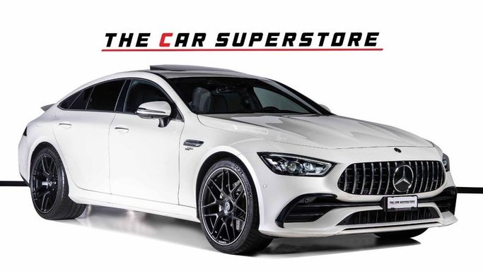 Подержанный Mercedes-Benz AMG GT 43 I Рестайлинг, 3.0 л, 2019 в Дубае от The Car Superstore Белый цвет. Японская | AUTO.AE