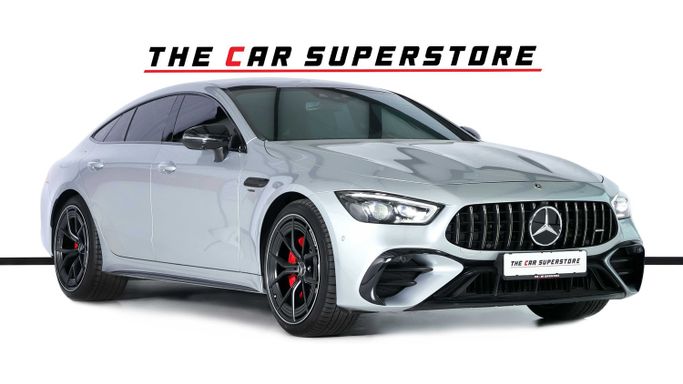 Подержанный Mercedes-Benz AMG GT 43 I Рестайлинг, 3.0 л, 2022 в Дубае от The Car Superstore Серебристый цвет. GCC | AUTO.AE