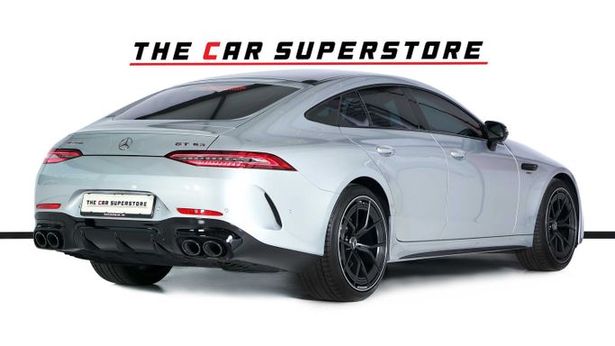 Подержанный Mercedes-Benz AMG GT 43 I Рестайлинг, 3.0 л, 2022 в Дубае от The Car Superstore Серебристый цвет. GCC | AUTO.AE
